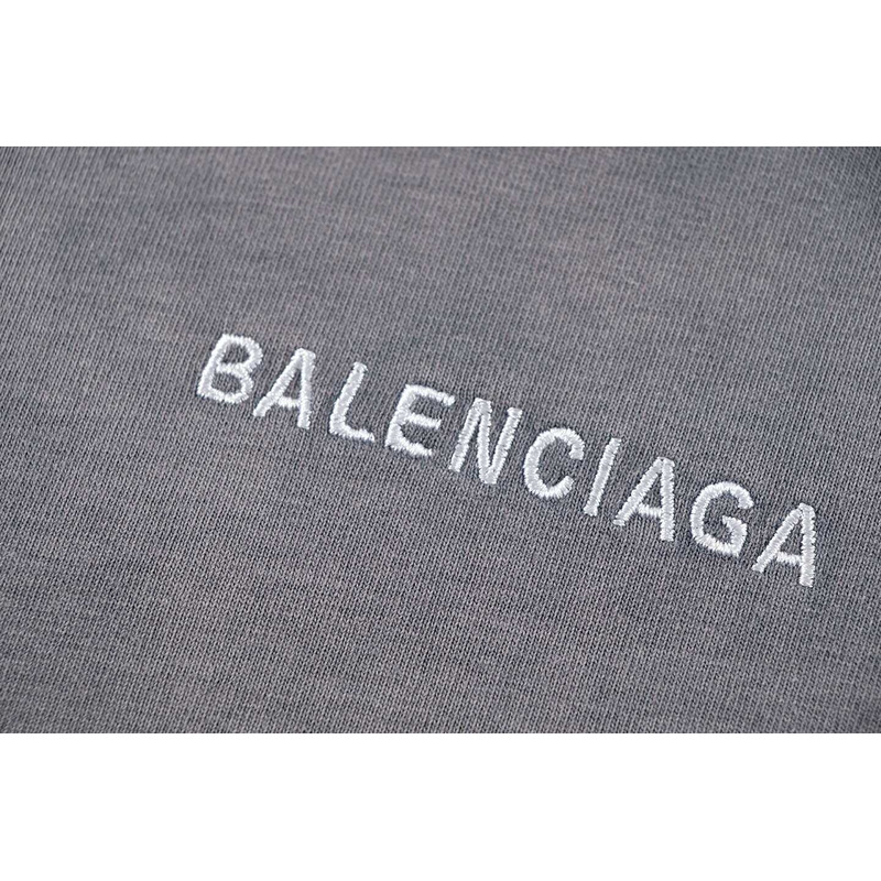 Ba*len*cia*ga back t-shirt medium fit in blue