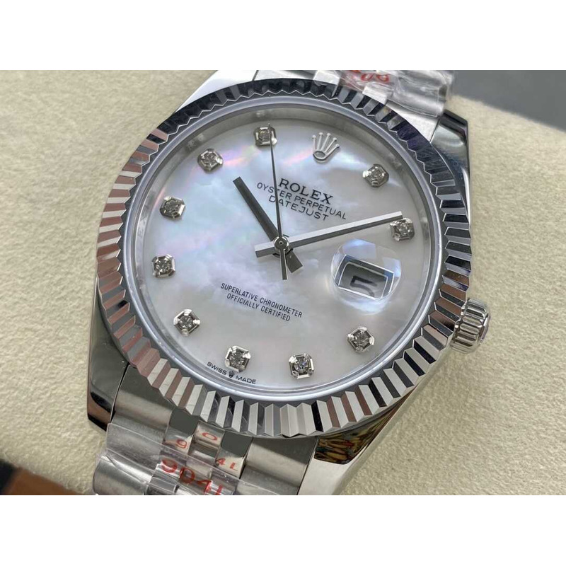 Rolex Datejust Medium 41 Diamonds Watches