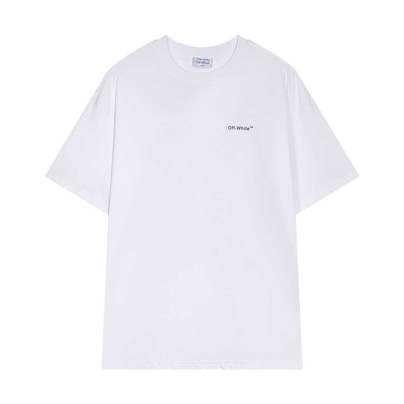 Off White Cotton T-Shirt White