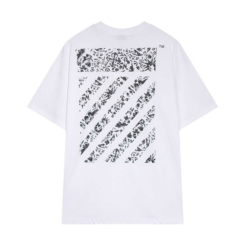 Off White Cotton T-Shirt White