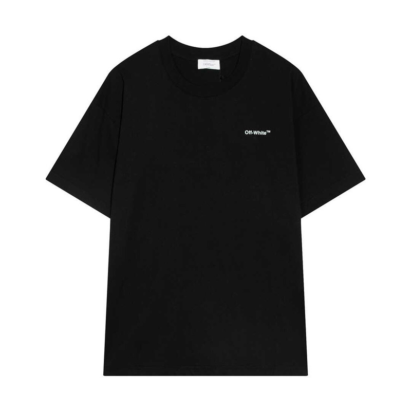 Logo-Embroidered Cotton-Jersey T-Shirt Black