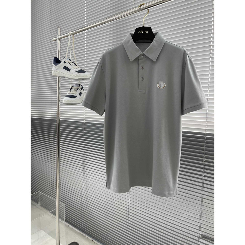 Loro piana  Polo Brentwood in Cotone To Be Defined Grey