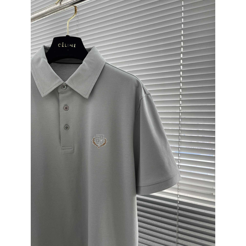 Loro piana  Polo Brentwood in Cotone To Be Defined Grey