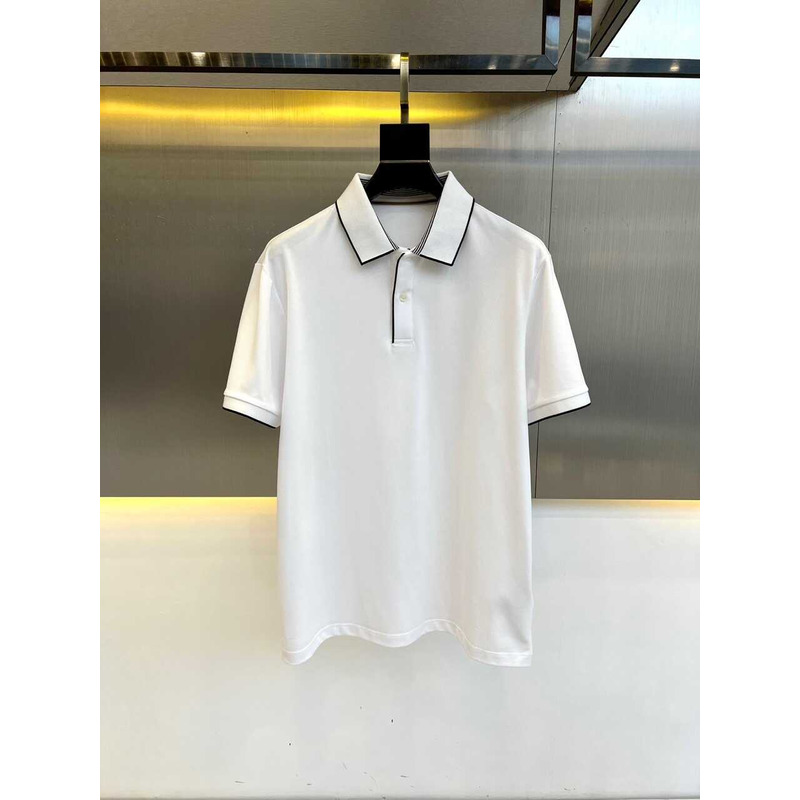 Loro piana Polo Regatta Cotone in White