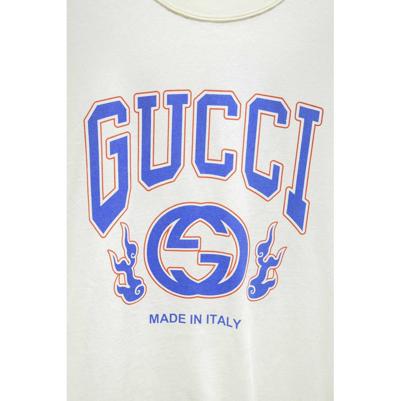 G*u*i logo printed t-shirt white