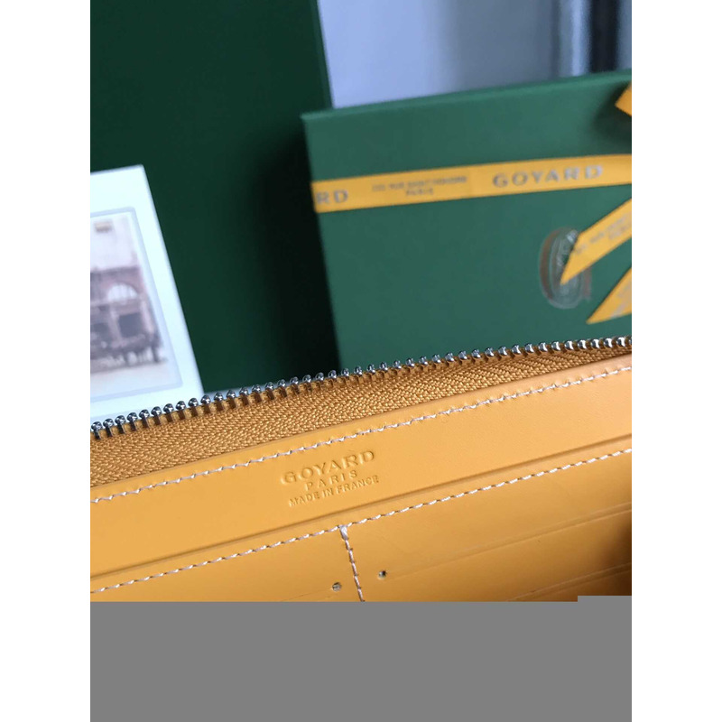 Go*ard matignon canvas wallet  yellow