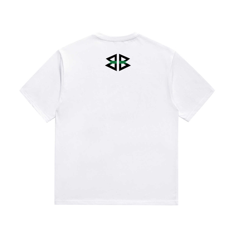 g*u*i & Ba*len*cia*ga oversize washed t-shirt with logo white