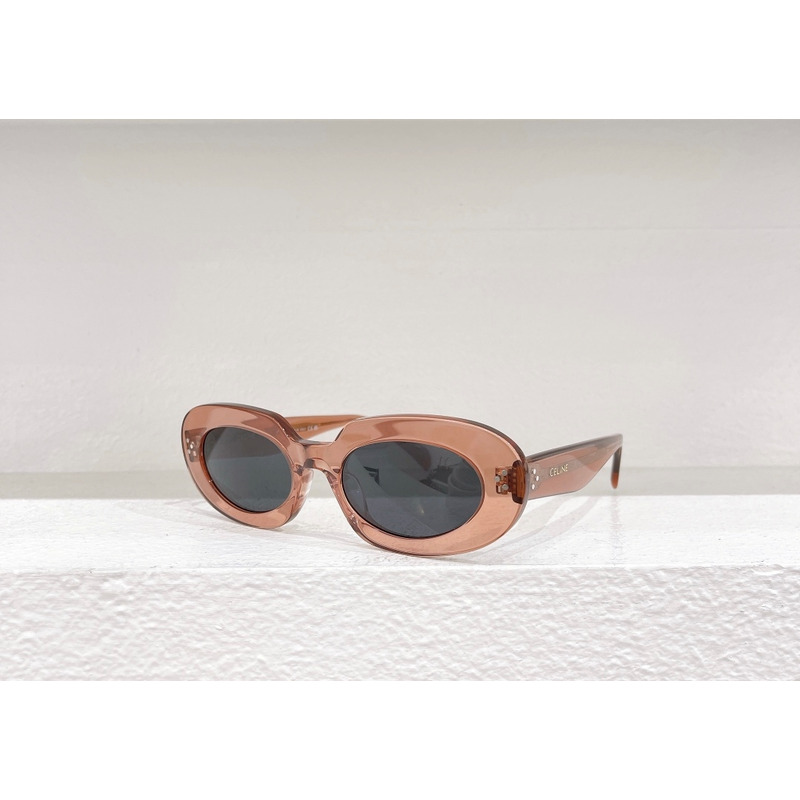 Ce**e cat eye s193 sunglasses in brown