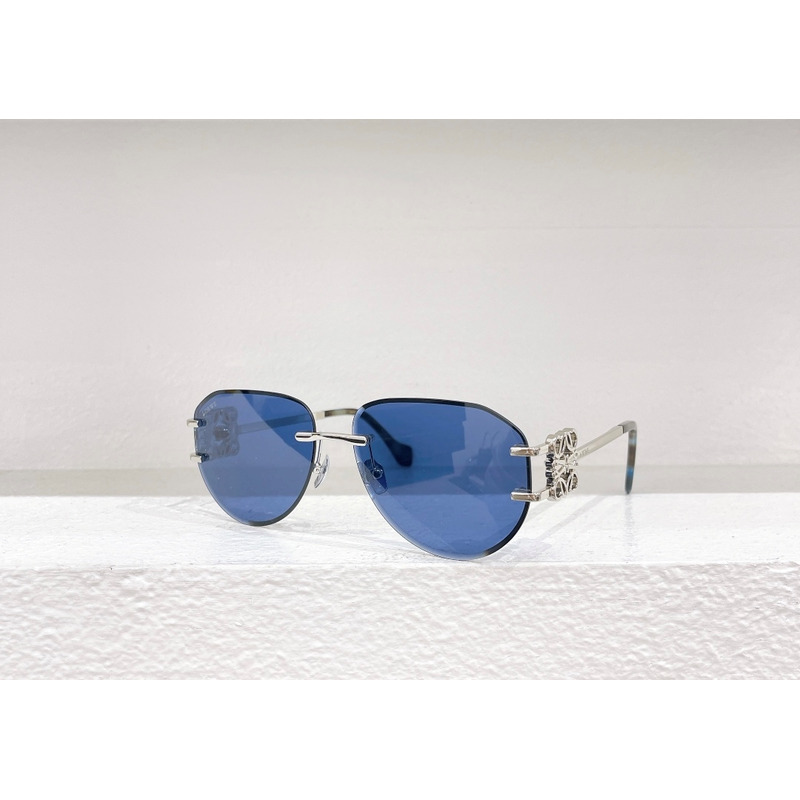 Loewe Sunglasses In Mental Blue