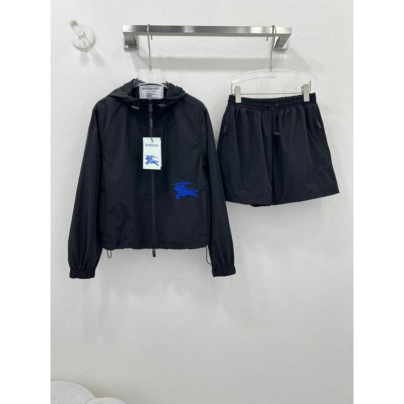 B**rry track jacket and shorts black