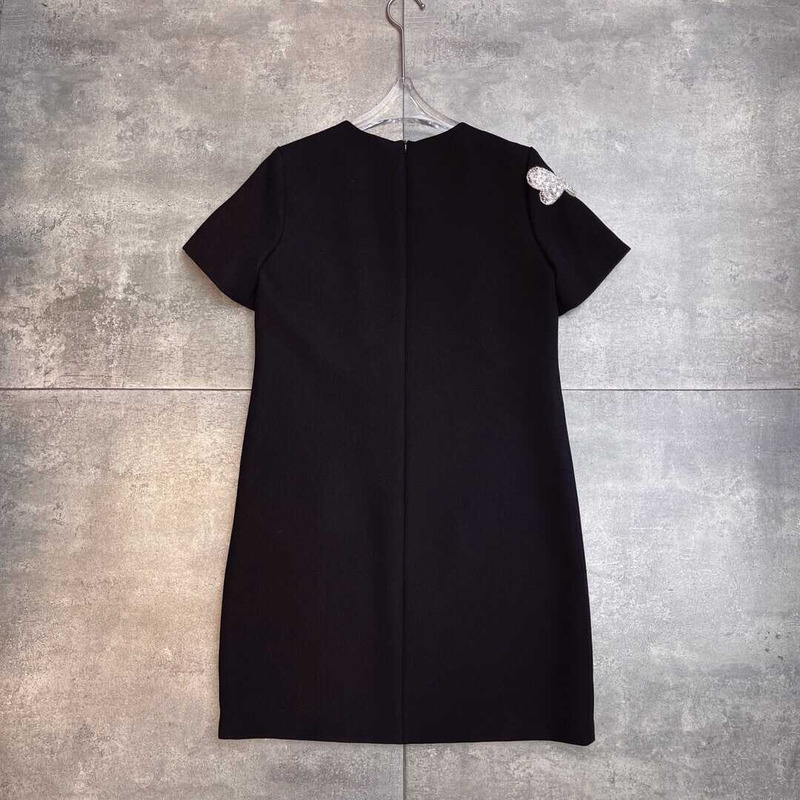 Valentino Butterfly Dress Black