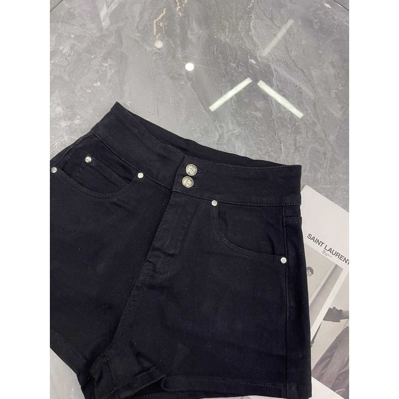 Ch*el denim short black