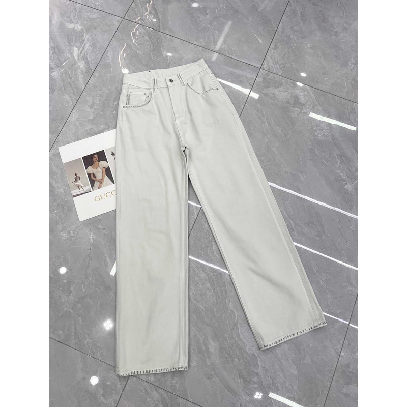 Miu Miu Denim Jeans White