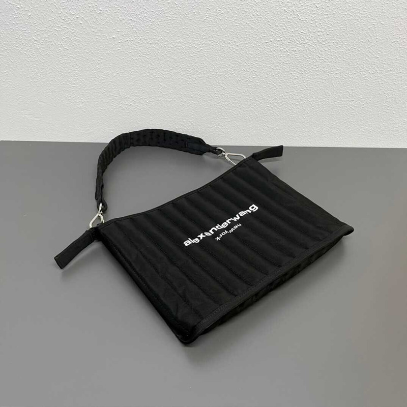 Alexander Wang Elite Shoulder Bag In Black Nylon