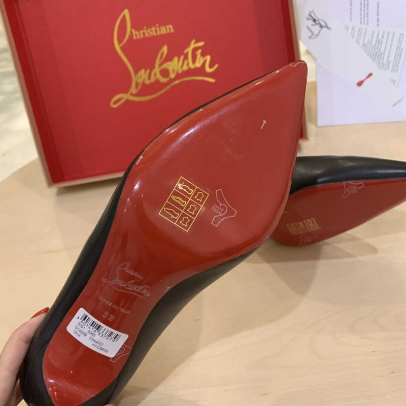 Ch**an louboutin pumps heels black