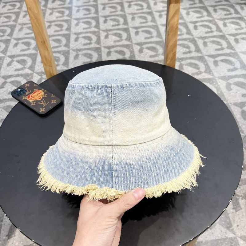 D*or logo bucket hat in blue