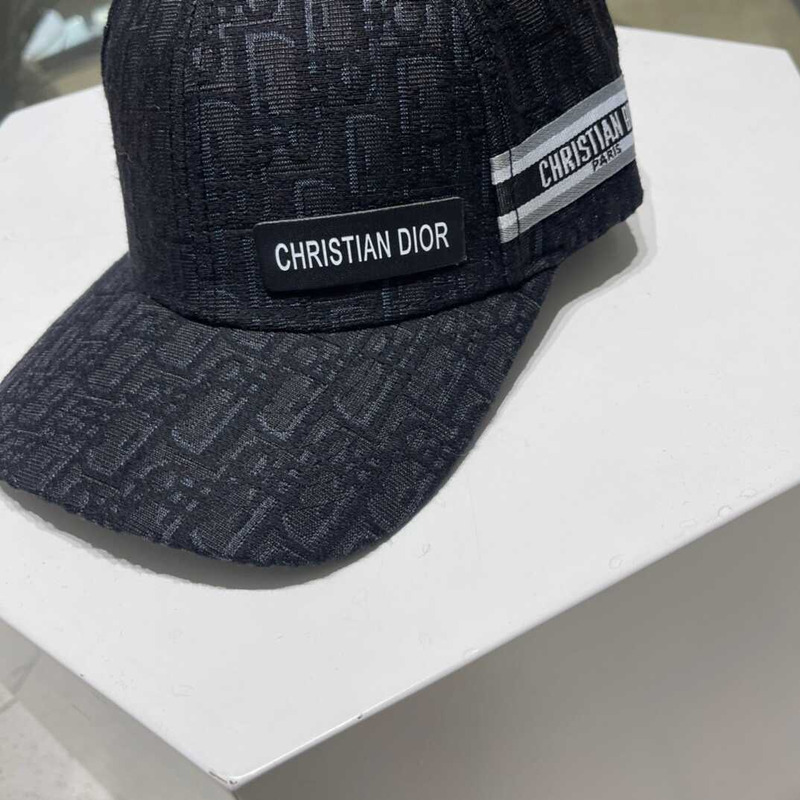 D*or baseball cap in black