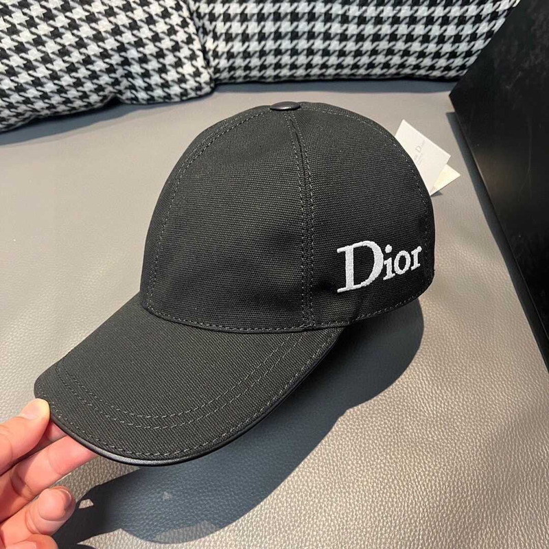 D*or logo baseball cap black