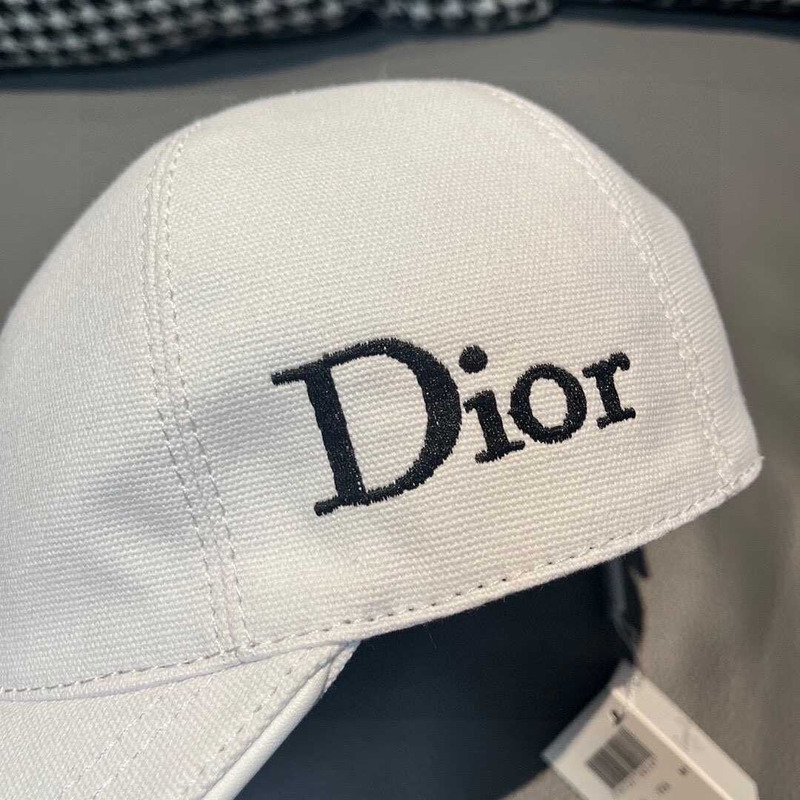 D*or logo baseball cap white