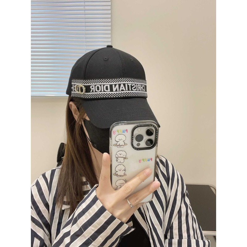 D*or logo baseball cap black