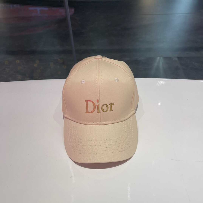 D*or logo baseball cap  apricot