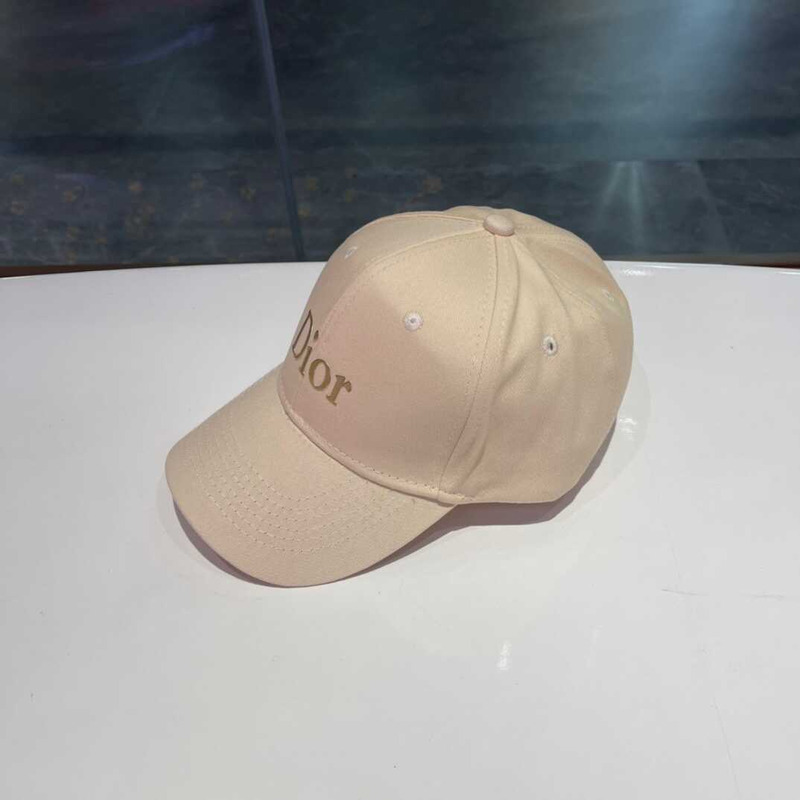 D*or logo baseball cap  apricot