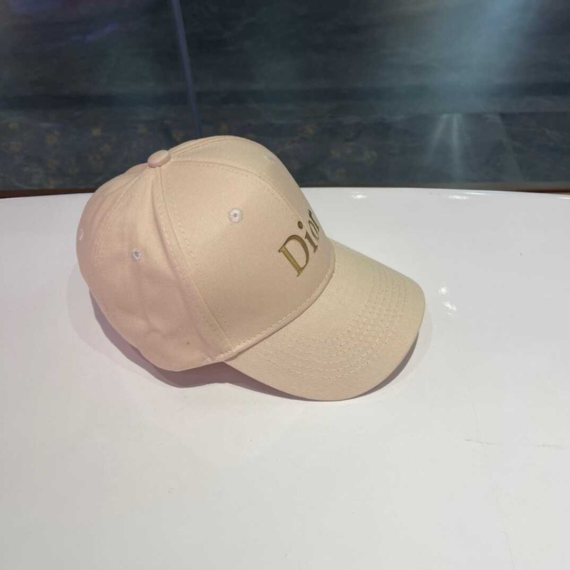 D*or logo baseball cap  apricot