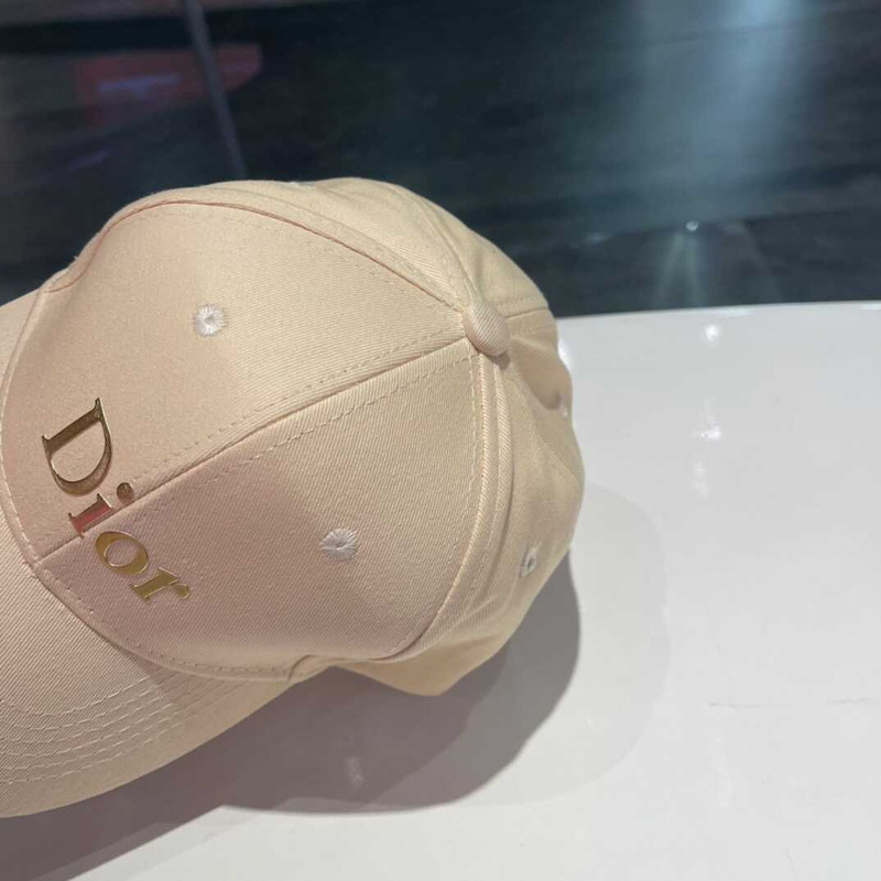 D*or logo baseball cap  apricot