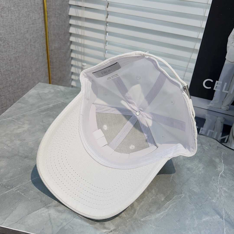 D*or logo baseball cap white