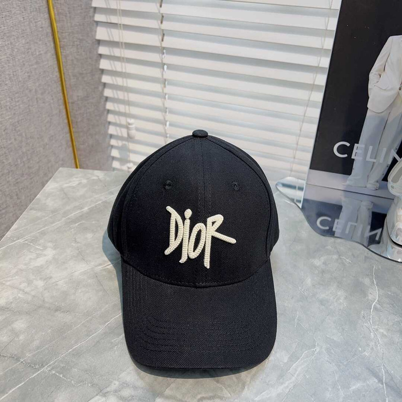 D*or logo baseball cap black