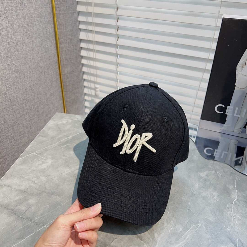 D*or logo baseball cap black