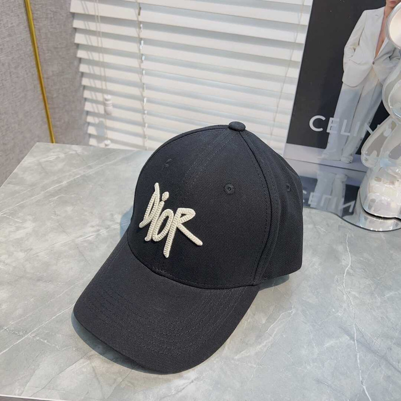 D*or logo baseball cap black