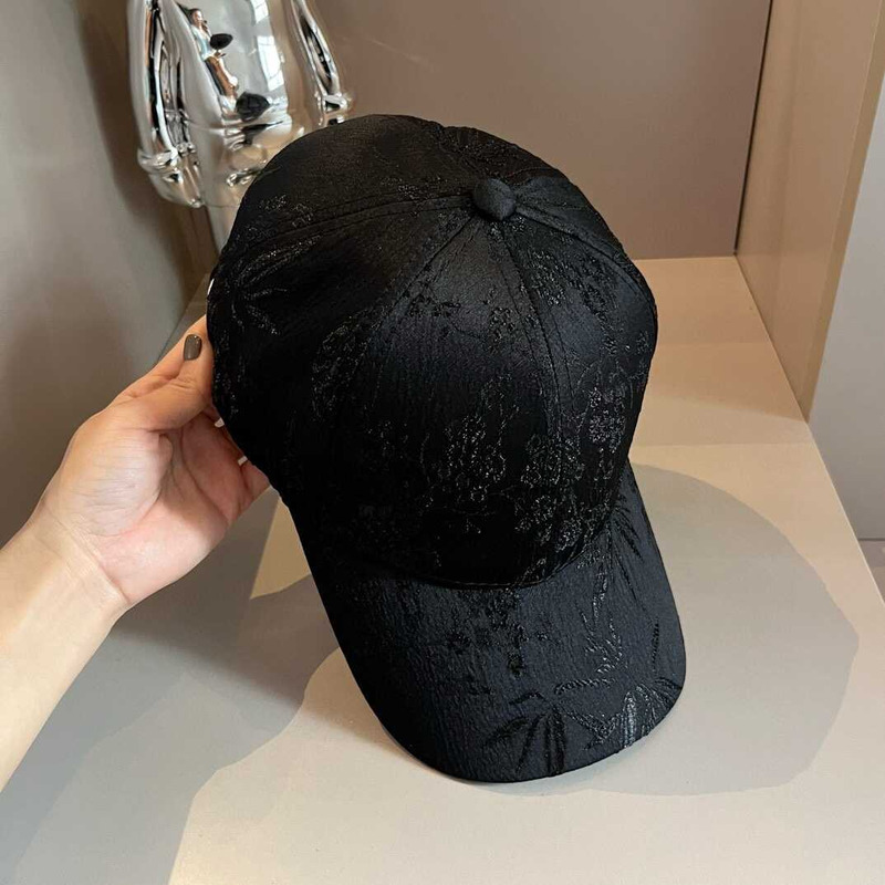 D*or oblique print cap in black