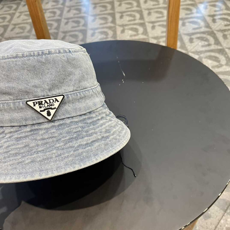 Pra*a denim bucket hat