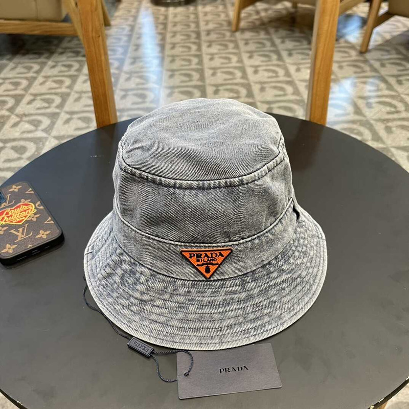 Pra*a denim bucket hat