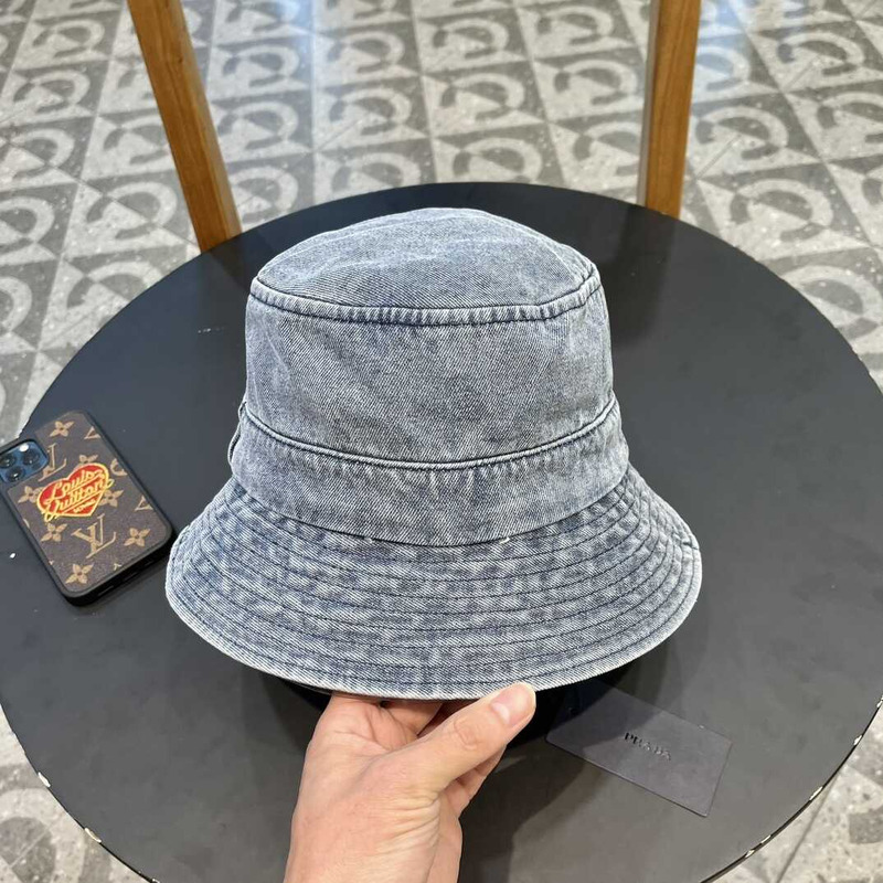 Pra*a denim bucket hat