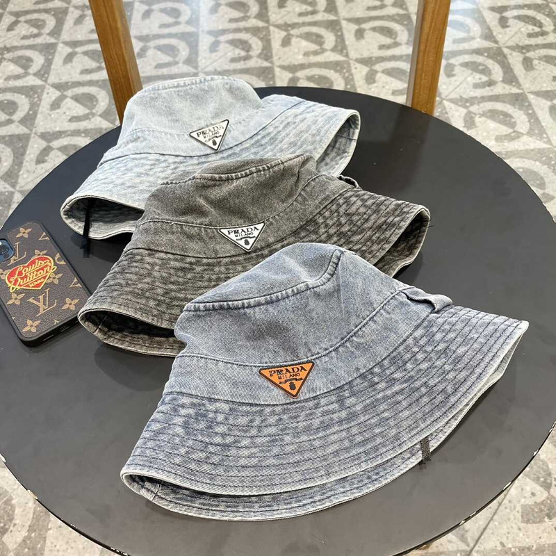 Pra*a denim bucket hat