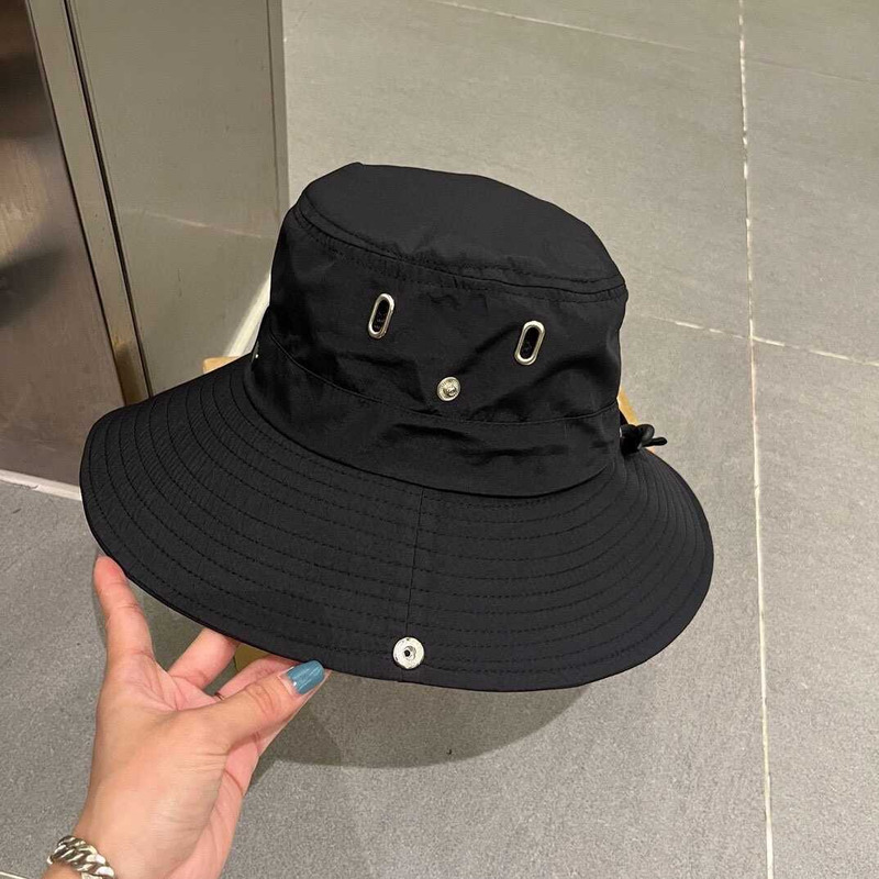 Pra*a wide bucket hat black