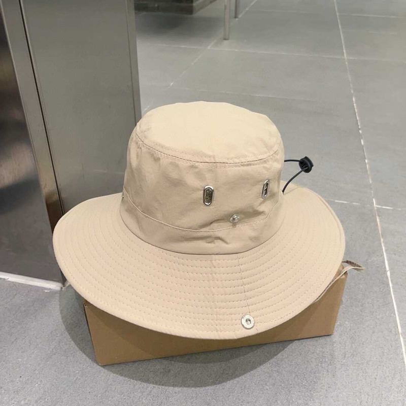 Pra*a wide bucket hat beige