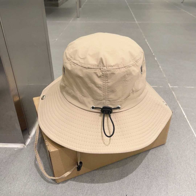 Pra*a wide bucket hat beige