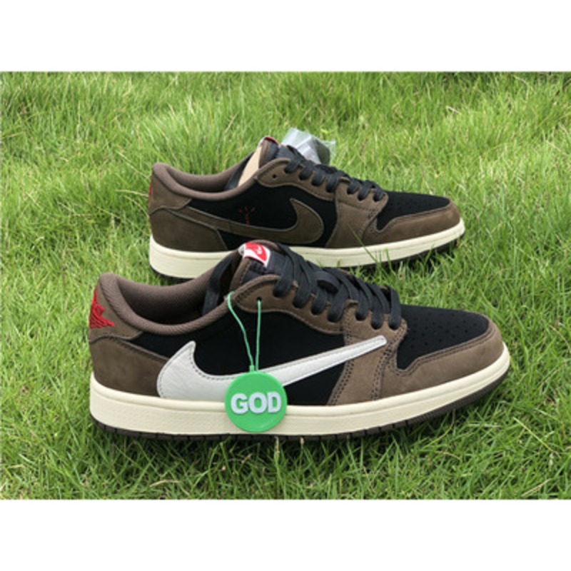 Jordan x Travis Scott Air Jordan 1 Low Sneakers Brown