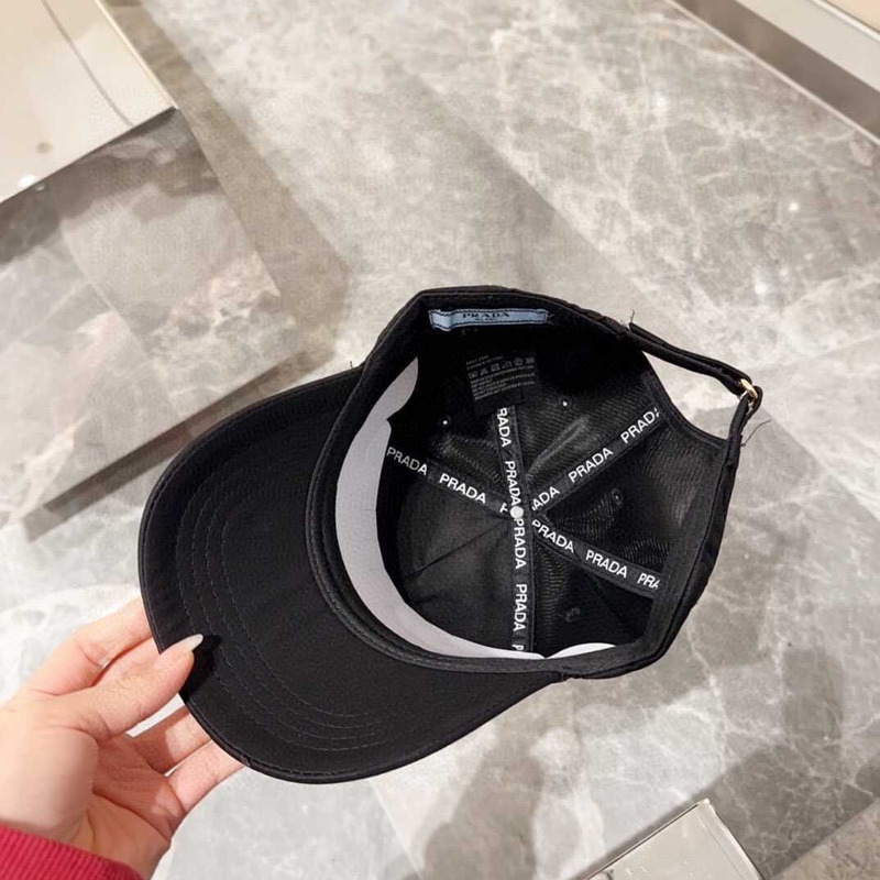 Pra*a  drill baseball cap in black