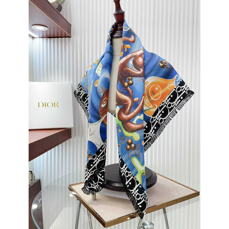 D*or neckerchief twill silk scarves