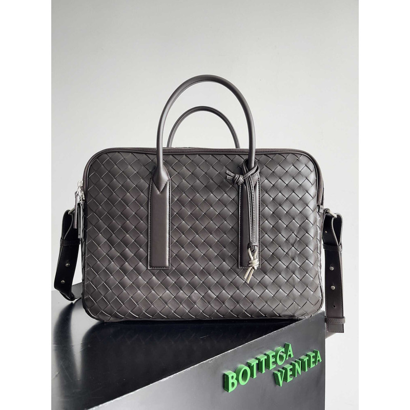 Bo*te*ga ve*ne*ta getaway large briefcase dark brown