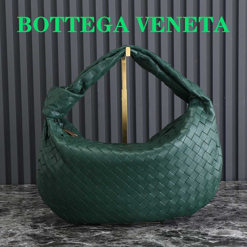 Bo*te*ga ve*ne*ta small jodie intrecciato leather shoulder bag inkwell