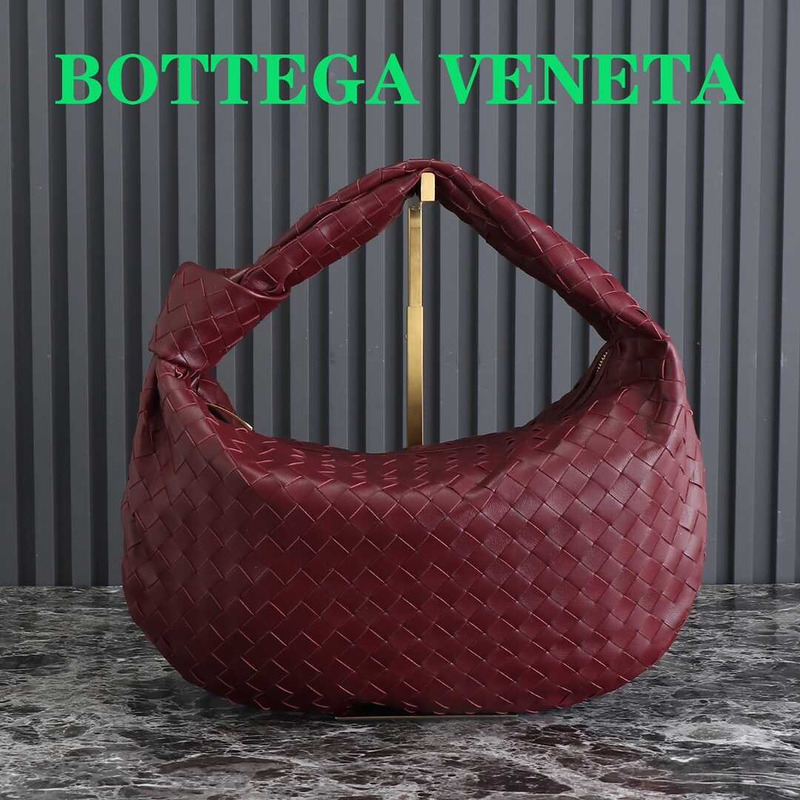 Bo*te*ga ve*ne*ta small jodie intrecciato leather shoulder bag red