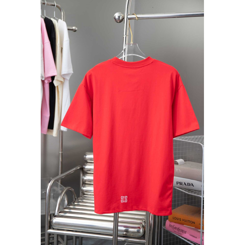 Givench Logo-print T-shirt Red