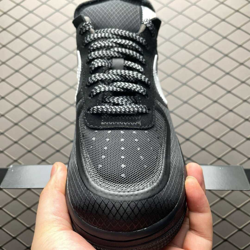 Nike OW AF1 \"All Black\" Sneaker