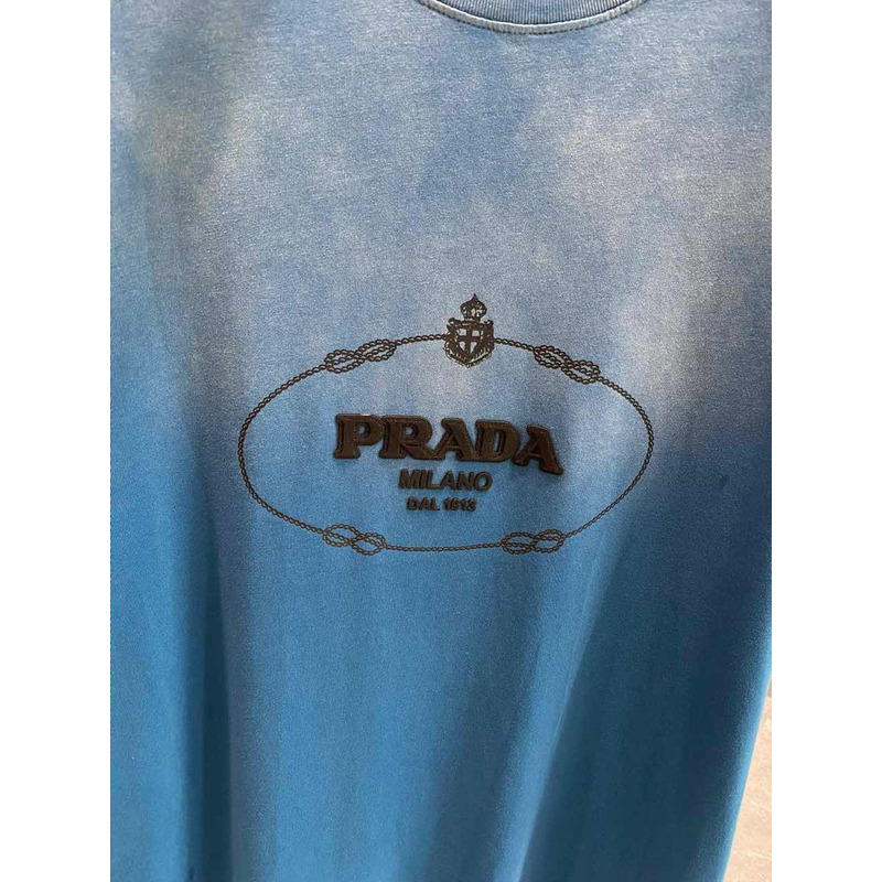 Pra*a logo printed short-sleeved t-shirt