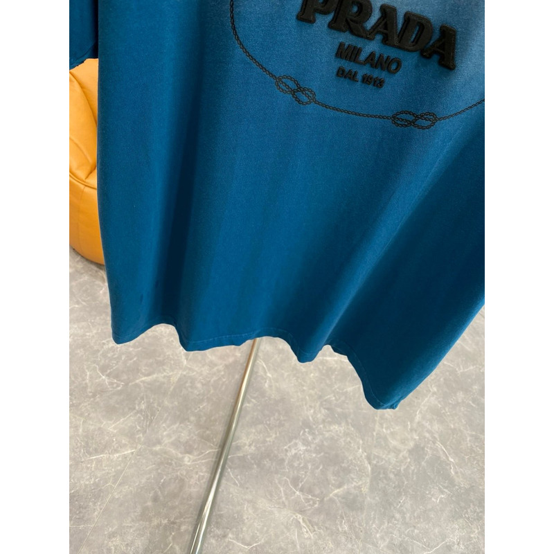 Pra*a logo printed short-sleeved t-shirt